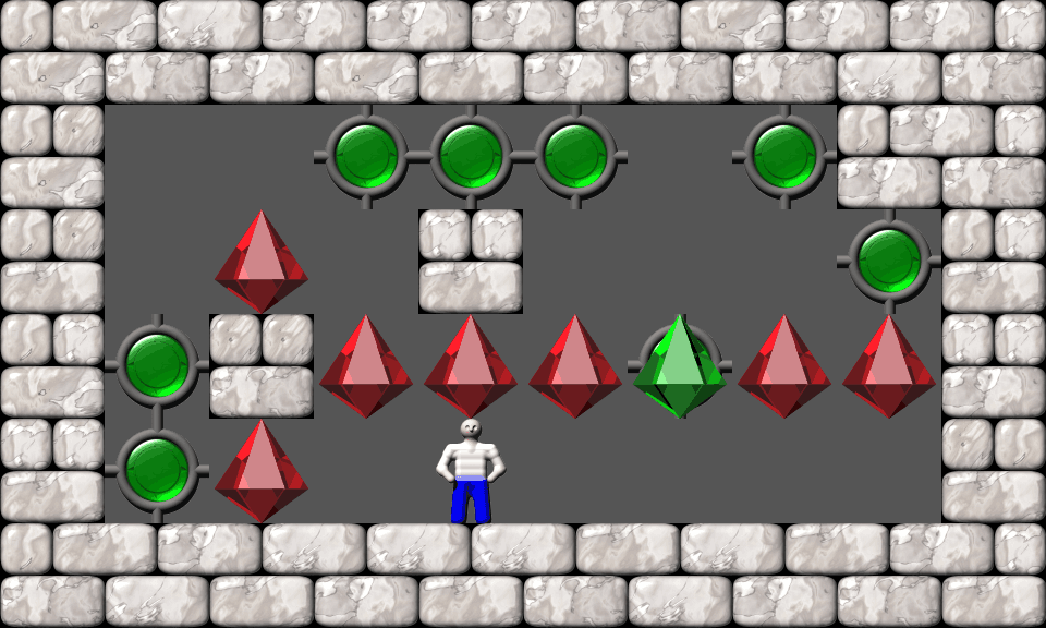 Сокобан Bugs collection 2 уровень 64